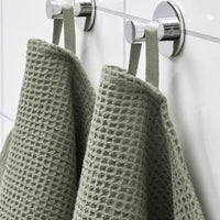 VALLASÅN - Bath towel, light green, 70x140 cm - best price from Maltashopper.com 90531330