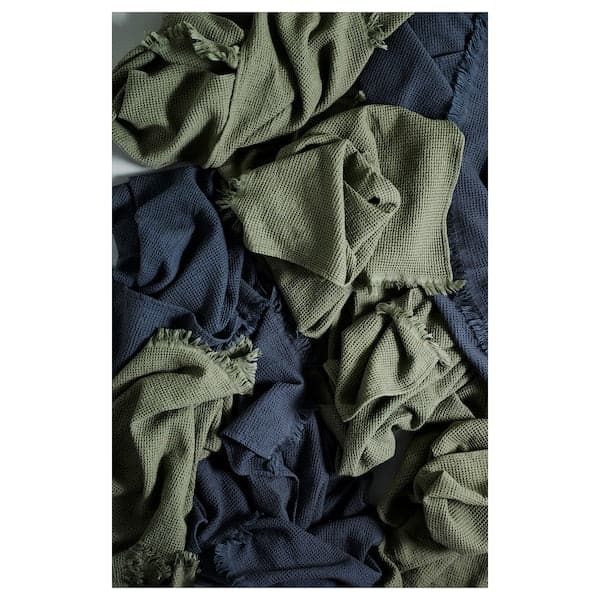 Ikea VALLASÅN - Hand towel, light green, 50x100 cm