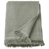 VALLASÅN bath sheet, light green, 100x150 cm