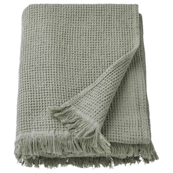 Ikea VALLASÅN - Bath sheet, light green, 100x150 cm