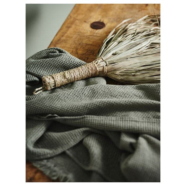 Ikea VALLASÅN - Bath sheet, light green, 100x150 cm