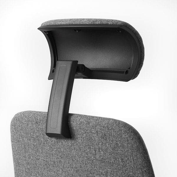Ikea VALLFJÄLLET - Headrest, Gunnared grey ,