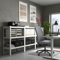 VALLFJÄLLET - Office chair, Gunnared grey , - best price from Maltashopper.com 10554071