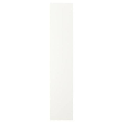 VALLSTENA - Door, white, 40x200 cm