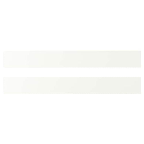 VALLSTENA - VALLSTENA Drawer front, white, 80x10 cm