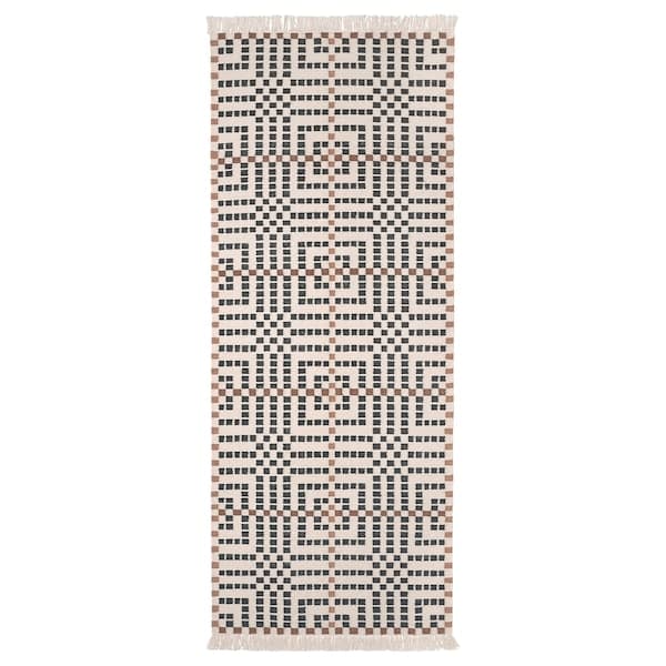 Ikea VAMDRUP - Rug, flatwoven, handmade/multicolour, 80x200 cm