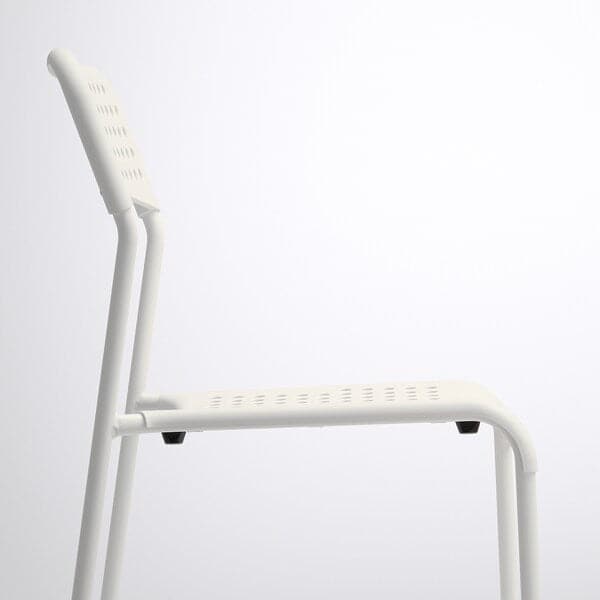 VANGSTA / ADDE - Table and 6 chairs, white/white, 120/180 cm - best price from Maltashopper.com 89483047