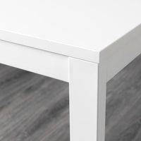 VANGSTA / KÄTTIL Table and 4 chairs - white/Knisa light grey 120/180 cm , 120/180 cm - best price from Maltashopper.com 59428849