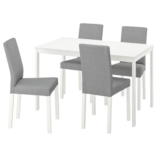 VANGSTA / KÄTTIL - Table and 4 chairs , 120/180 cm