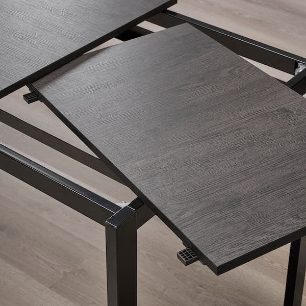 VANGSTA Extendable table - black/dark brown 80/120x70 cm - Premium Furniture from Ikea - Just €116.99! Shop now at Maltashopper.com