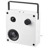 VAPPEBY bluetooth speaker, white/gen 3, 20x20 cm
