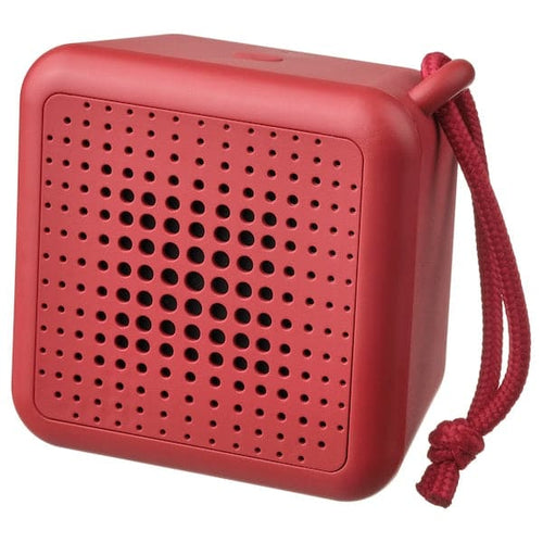VAPPEBY - Portable bluetooth speaker, waterproof red