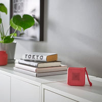 VAPPEBY - Portable bluetooth speaker, waterproof red - best price from Maltashopper.com 30560981