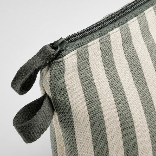 Ikea VÅRANTENNMAL - Necessaire, color naturale/grigio-verde ,