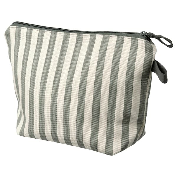 Ikea VÅRANTENNMAL - Necessaire, color naturale/grigio-verde ,