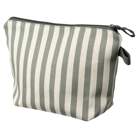 Ikea VÅRANTENNMAL - Necessaire, color naturale/grigio-verde ,