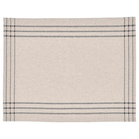VÅRARV - Place mat, dark grey/natural, 35x45 cm - best price from Maltashopper.com 20545849