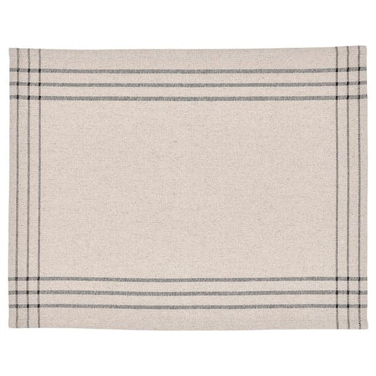 VÅRARV - Place mat, dark grey/natural, 35x45 cm - best price from Maltashopper.com 20545849