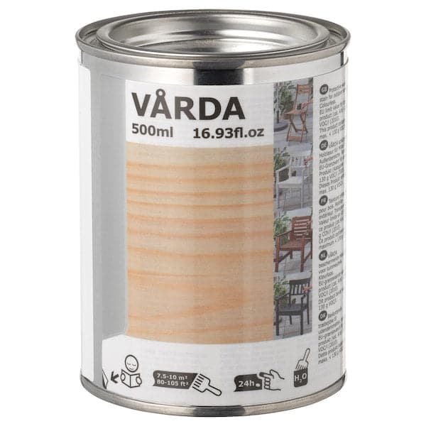 VÅRDA - Wood stain, outdoor use, colourless