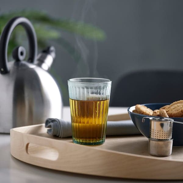 Ikea VARDAGEN - Glass, light turquoise, 31 cl
