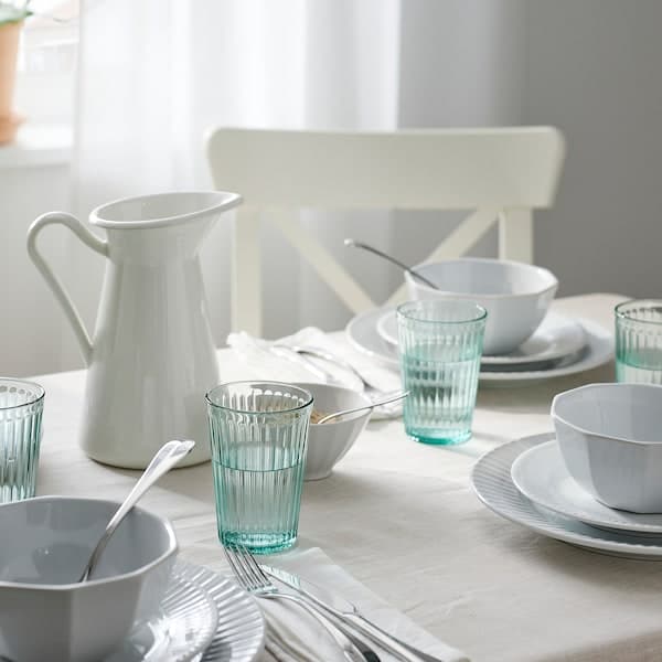 Ikea VARDAGEN - Glass, light turquoise, 31 cl