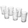 VARDAGEN glass, clear glass, 20 cl, 6 pack