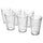VARDAGEN glass, clear glass, 43 cl, 6 pack