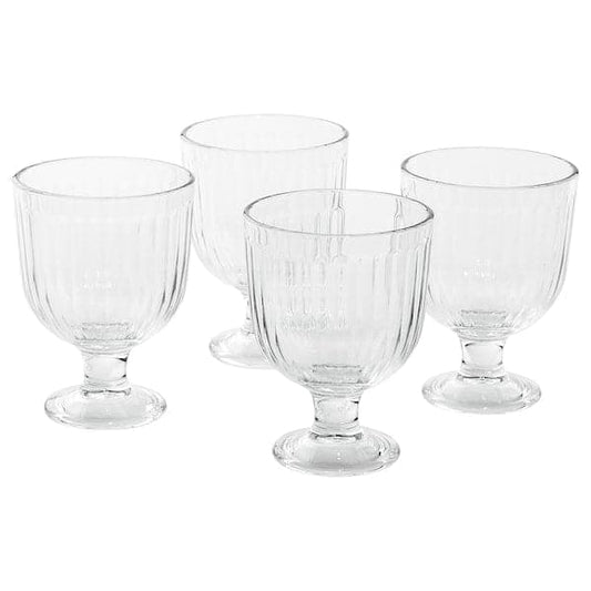 Ikea VARDAGEN Chalice - transparent glass 28 cl , 28 cl