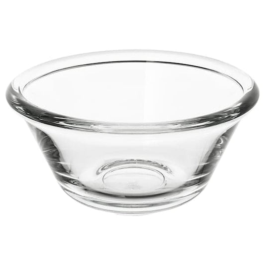 Ikea VARDAGEN - Bowl, clear glass, 12 cm