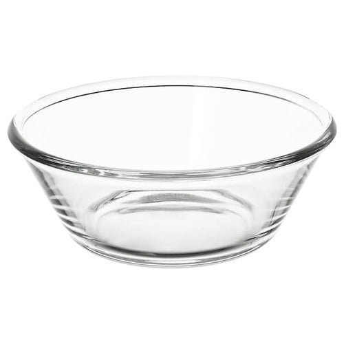 VARDAGEN - Serving bowl, clear glass, 20 cm