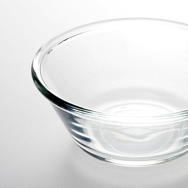 Ikea VARDAGEN - Bowl, clear glass, 15 cm