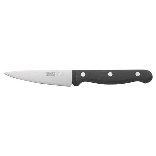 VARDAGEN - Paring knife, dark grey, 9 cm