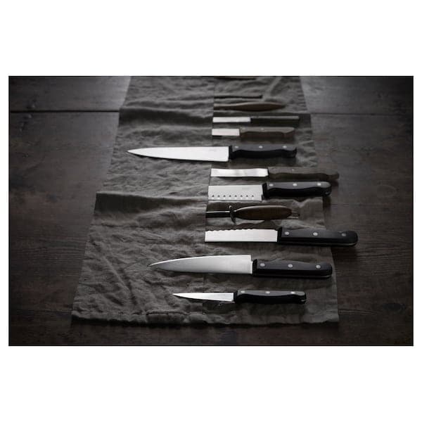 Ikea VARDAGEN - Vegetable knife, dark grey, 16 cm