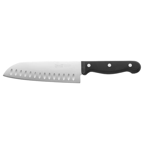 VARDAGEN - Vegetable knife, dark grey, 16 cm
