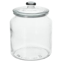 VARDAGEN - Jar with lid, clear glass, 1.9 l - best price from Maltashopper.com 00291928
