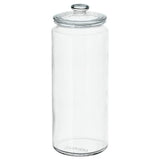 VARDAGEN jar with lid, clear glass, 1.8 l