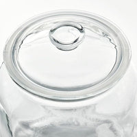 VARDAGEN - Jar with lid, clear glass, 1.9 l - best price from Maltashopper.com 00291928