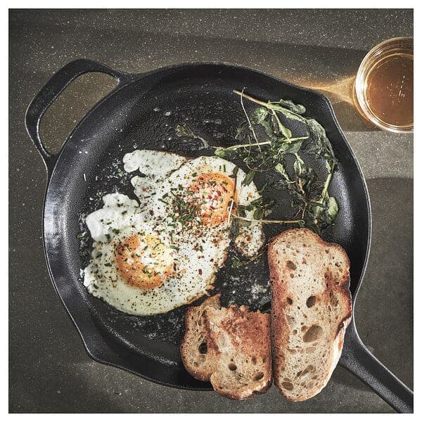 Ikea VARDAGEN - Frying pan, cast iron, 28 cm