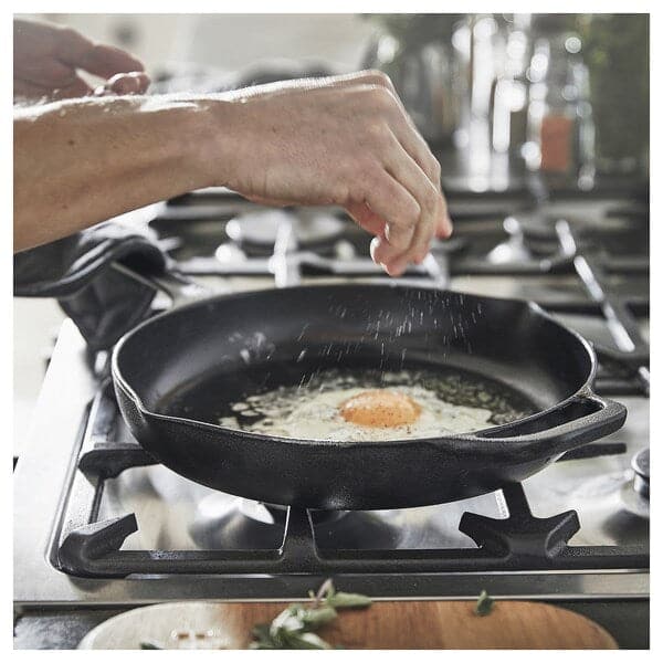Ikea VARDAGEN - Frying pan, cast iron, 28 cm
