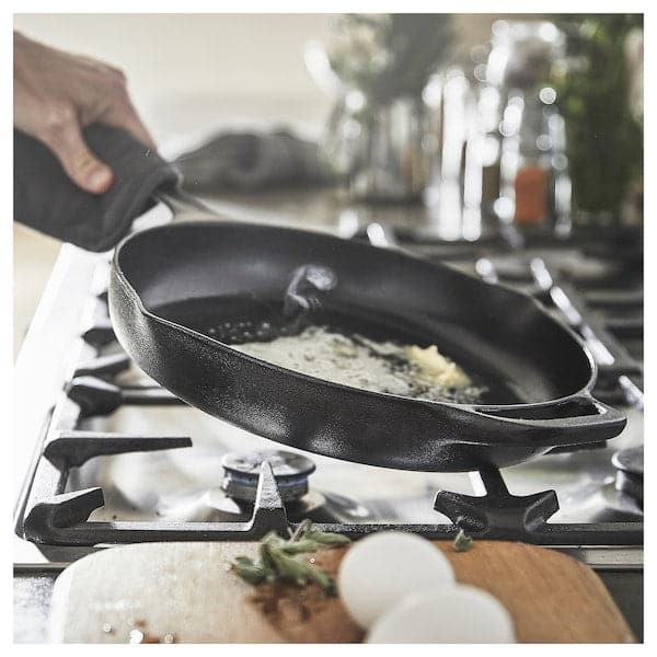 VARDAGEN - Frying pan, cast iron, 28 cm - best price from Maltashopper.com 70554515