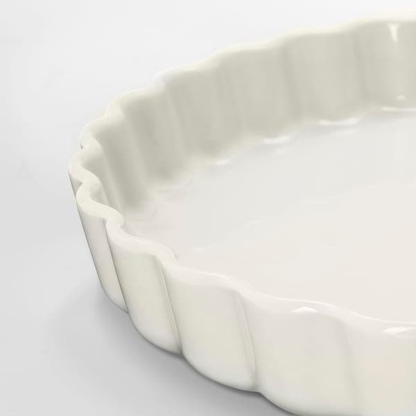 VARDAGEN - Pie dish, off-white