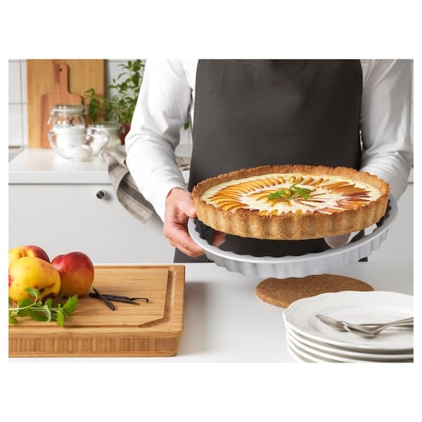 VARDAGEN Tortiera - silver color 31 cm/1.8 l