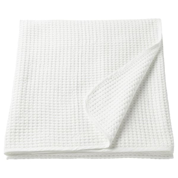 VÅRELD - Bedspread, white, 150x250 cm - best price from Maltashopper.com 00384017