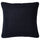 VÅRELD cushion cover, black-blue, 50x50 cm