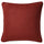 VÅRELD cushion cover, brown-red, 50x50 cm