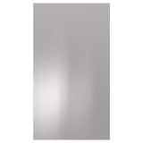 VÅRSTA front for dishwasher, stainless steel, 45x80 cm