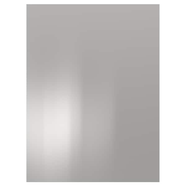 VÅRSTA - Front for dishwasher, stainless steel, 60x80 cm - best price from Maltashopper.com 40459807