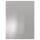 VÅRSTA - VÅRSTA Front for dishwasher, stainless steel, 60x80 cm