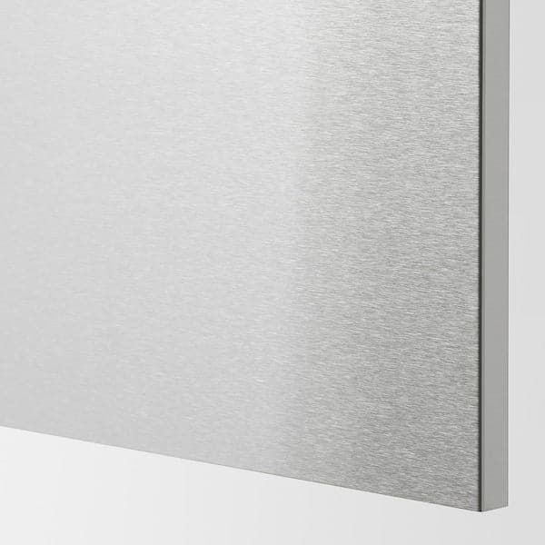 Ikea VÅRSTA - Cover panel, stainless steel, 39x80 cm