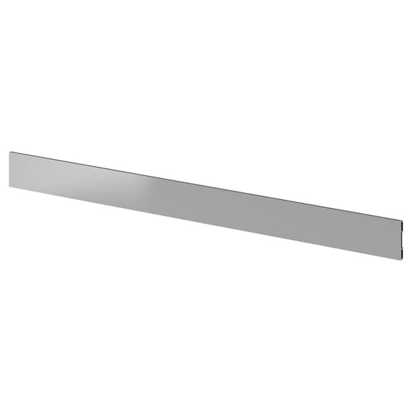 VÅRSTA - Plinth, stainless steel colour, 220x8 cm - best price from Maltashopper.com 40435147
